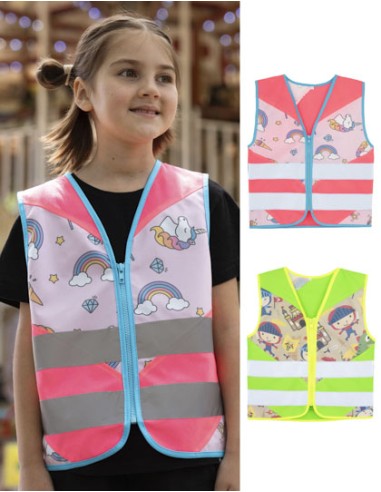 KOR-ACTFAN-Childrens Safety Vest Action Fantasy CO² Neutral